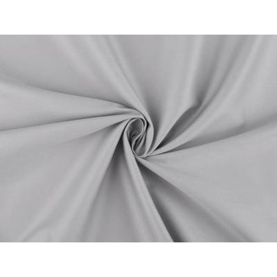 Bavlněný satén hladký šíře 220 cm Varianta: 2 silver šedá paloma, Balení: 1 m