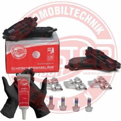 Sada brzdových platničiek kotúčovej brzdy MASTER-SPORT GERMANY Premium 13046027492N-SET-MS