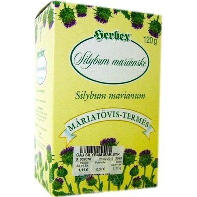 Herbex Silybum mariánske sypaný čaj 120 g