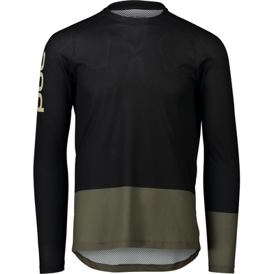 POC MTB Pure LS Uranium Black/Epidote Green