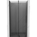 Mexen Velar плъзгащи се душ врати 90 cm, графит, черни - 871-090-000-41-70 (871-090-000-41-70)