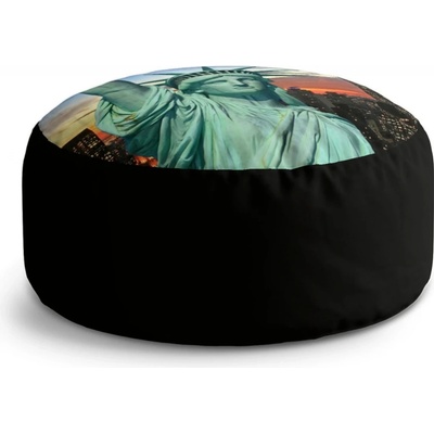 Sablio Taburet Circle Socha Svobody: 40x50 cm