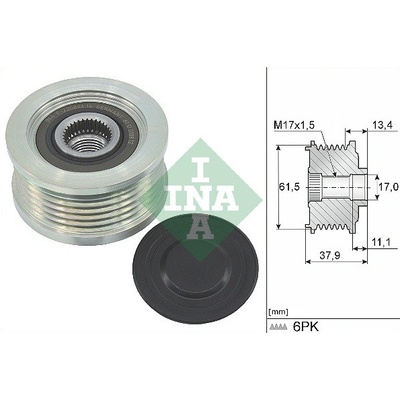 Předstihová spojka Schaeffler INA 535 0023 10 IN 535002310