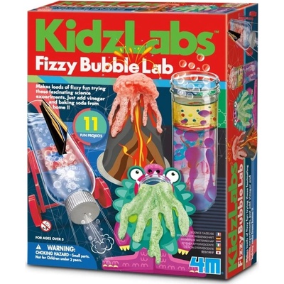4M Игрален комплект за експерименти 4M Kidz Labs - Газирани мехурчета (4m-03454)