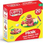 LET'S Пластилин Picnic, Комплект, 20 елемента Let`s L-8595