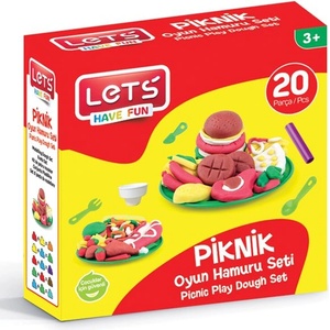 LET'S Пластилин Picnic, Комплект, 20 елемента Let`s L-8595