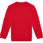 B&C Collection ID. 332 CREW KIDS / Детски суитшърт - червен 158 (01K332004t1)