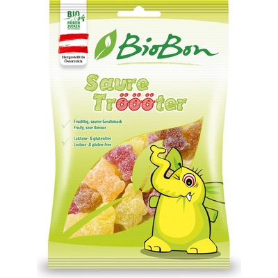 Bio Bon gumové bonbony Kyselí sloníci Bio 100 g