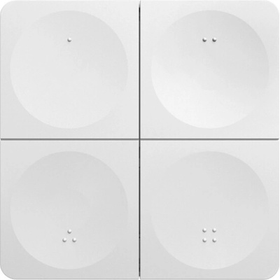 RF univerzální dálkový ovladač K4 Mi-Light pro jednobarevné LED - 4 zóny bílý