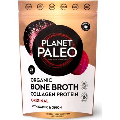 Planet Paleo BIO Sušený čistý hovězí vývar 225g