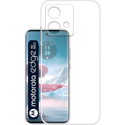 Motorola Прозрачен защитен калъф за Motorola Edge 40 Neo - Прозрачен KP33870