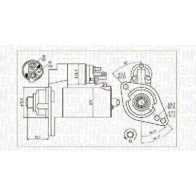 Startér MAGNETI MARELLI 063721293010