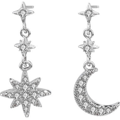 Silenti Jewelry Сребърни обеци "Астрономия