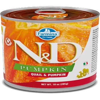 N&D N& D Adult Dog Quail & Pumpkin консерва без глутен - 0.285кг