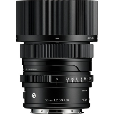 SIGMA 50 mm F2 DG Contemporary pre Sigma L - čierny