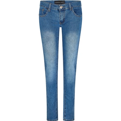 Criminal Damage Дънки Criminal Damage Women's Skinny Jeans - Mid Blue