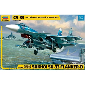 Zvezda Suchoj Su-27 UB Flanker-C Model Kit 7294 1:72