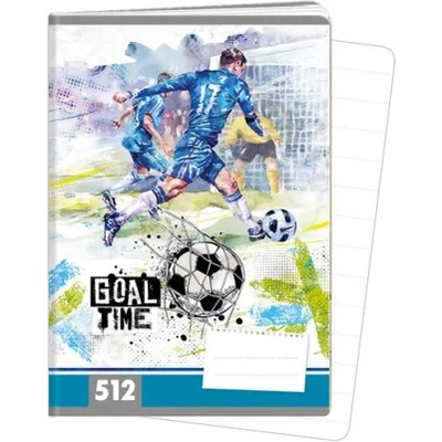 Argus Školní sešit 512 GOAL TIME A5 linkovaný