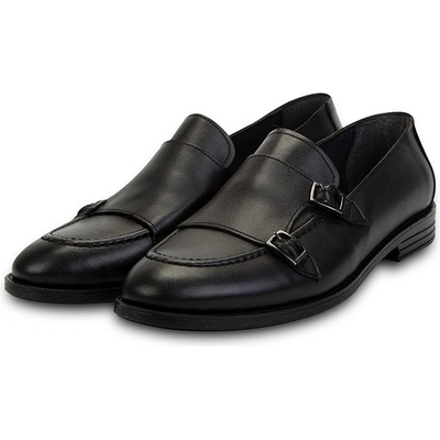 Ducavelli Double Мъжки обувки от естествена кожа - Черни 308277 (308277_Черно)