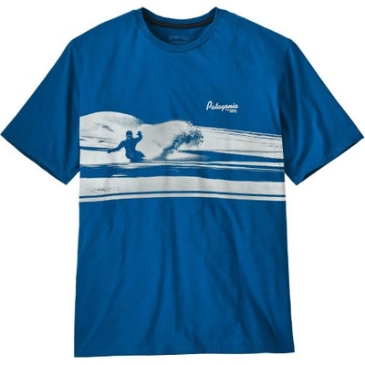 Patagonia Self power t-shirt modré