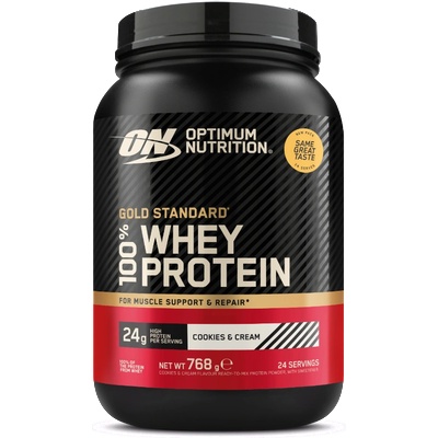 Optimum Nutrition 100% Whey Gold Standard 768 g бисквитки с крем