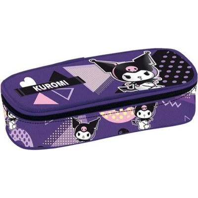 Kuromi Ученически овален несесер Kuromi Popart (262343)