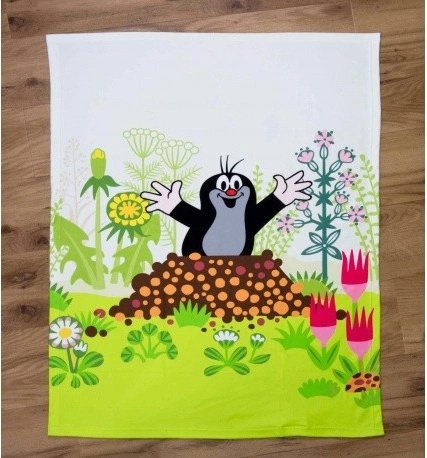 HERDING Detská flísová deka KRTKO