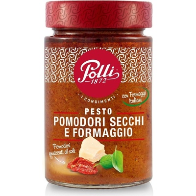 Polli pesto ze sušených rajčat,bazalky a sýrů 190g