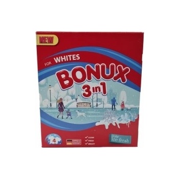Bonux White Polar Ice prací prášek 4 dávky