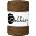 Bobbiny 3PLY Macramé Rope 1, 5 mm 100 m Nut Brown юта (TD-E084)