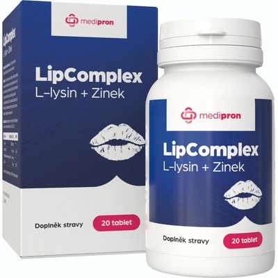 medipron LipComplex - L-Lysin + Zinek 20 tablet