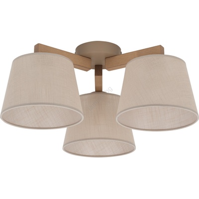 - Плафонна люстра LATTE SABIA 3xE27/15W/230V бор/бежов (BG2506)