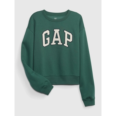 GAP detská mikina s logom zelená