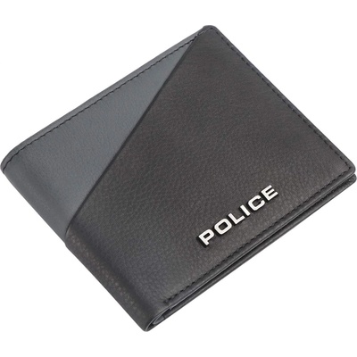 Police Мъжки портфейл Police - Boss, черен с тъмносиньо (PT2978999_5-56)