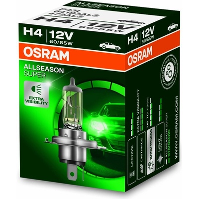 Osram Allseason Super H4 P43T 12V 55/60W 64193ALS