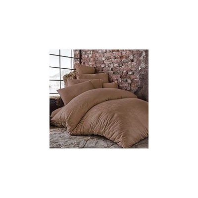 Issimo Home obliečky Bertha hnedá 4x50x70 200x220 plachta 260x270