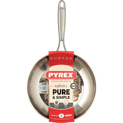 Nerezová pánev PYREX Infinity 28cm