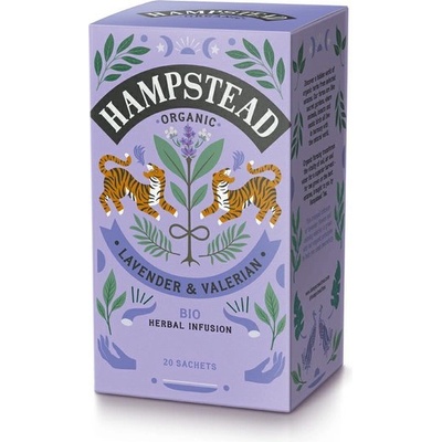 Hampstead Tea БИО билков чай с лавандула и валериана, 20 бр