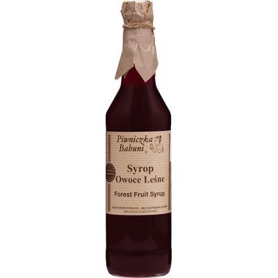 Piwniczka Babuni Sirup Z Lesních Plodů 0,5 l