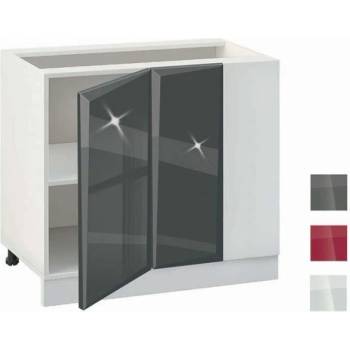 Image 1 of Bogdan Furniture G Кухненски шкаф Гланц МДФ 1001, долен за ъгъл с рафт