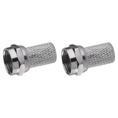 Emos F vidlica pre koax CB50, CB100 6.5mm 2ks K7331.2