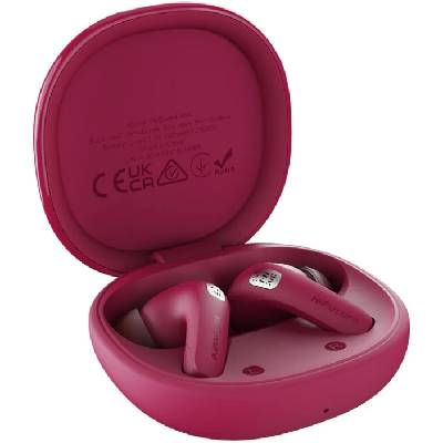 FlyBuds 4 ANC, Active Noise Cancelling, Bluetooth 5.4, До 10 Часа Възпроизвеждане, IPX5 Водоустойчивост, Червен