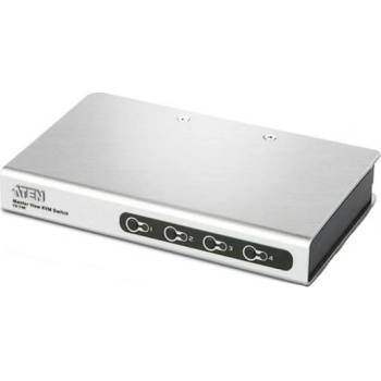 Image 1 of ATEN KVM превключвател ATEN CS74E, Slim, 4-портов, PS/2, VGA (ATEN-CS74ECZ-AT)
