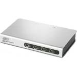 ATEN KVM превключвател ATEN CS74E, Slim, 4-портов, PS/2, VGA (ATEN-CS74ECZ-AT) - hits