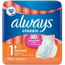 Always Classic Normal Sensitive 10 ks