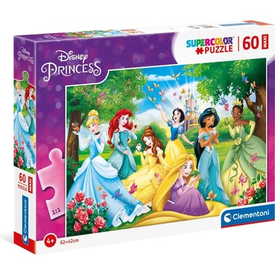 Clementoni Disney princezny MAXI 60 dielov