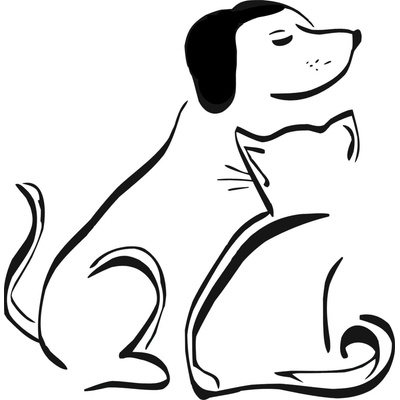 Artemiss Pes a mačka plastová šablóna B 15 cm x 15 cm