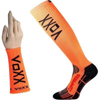 Voxx kompresní podkolenky Flex 1 pár neon oranžová