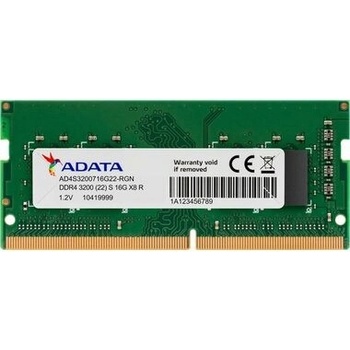 Adata DDR4 16GB 3200MHz CL22 (1x16GB) AD4S320016G22-SGN