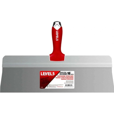 LEVEL5 Nerezová špachtľa 16" BIG-BACK so Soft-Grip rukoväťou
